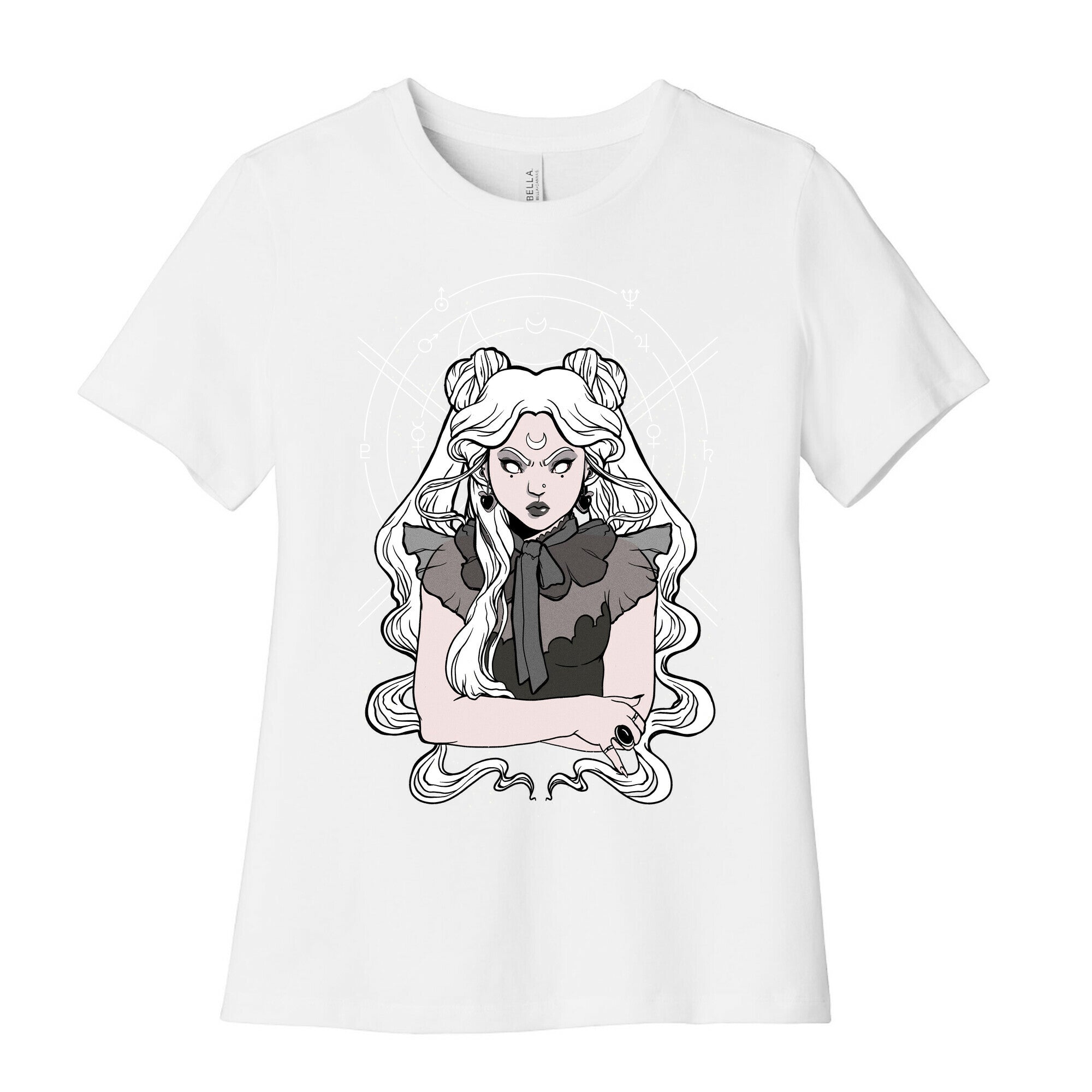 Goth Usagi (Sailor Moon Parody) Women's Cotton Tee